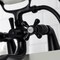 Kingston Brass KS227MB Deck Mount Clawfoot Tub Faucet with Hand Shower, Matte Black KS227MB - alternate 2